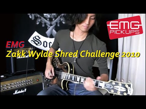 EMG Zakk Wylde Shred Challenge 2010  :by Gaku