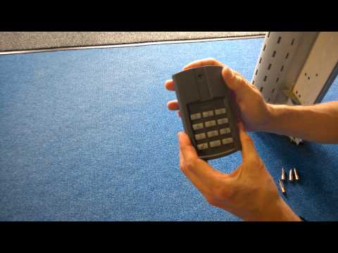 Resetting the Hormann FCT3BS wireless keypad