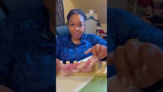 Hand Knitting on a Loom 