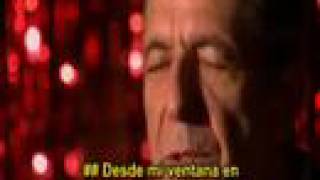 Subtitulado - Tower Of Song - Leonard Cohen &amp; U2