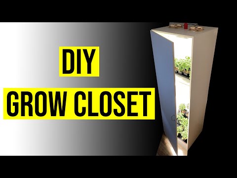 DIY Grow Room Closet (Wardrobe) Build & Setup - Grow Tent vs Closet