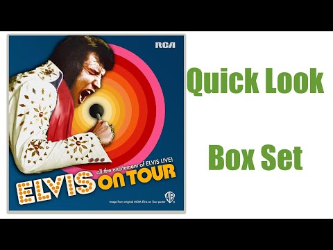 Elvis Presley - Elvis on Tour CD Blu Ray Box Set Unboxing and Review #elvispresley