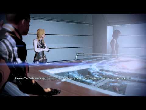 Jenn Mass Effect 2 HD 44 - Collector Vessel - Korlus, Illusive man, Kelly's Hug, Garrus