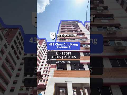 438 Choa Chu Kang Avenue 4, 438 Choa Chu Kang Avenue 4, 3 Bedrooms, 1,141 sqft, HDB Flat For Sale, by KOH YONG JIAN, 500231925 - PropertyGuru.com.sg
