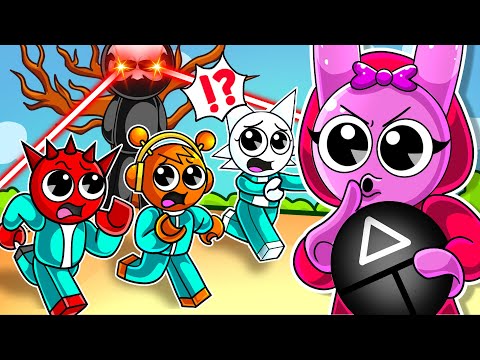 PINK's Squid Game! Can The SPRUNKI SURVIVE?!