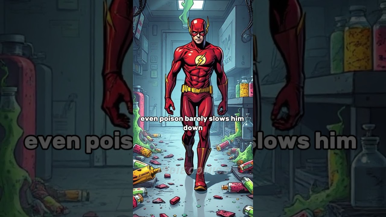 Why The Flash NEVER Drinks Energy Drinks - YouTube @ComicsUnlocked