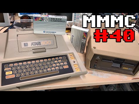 New VIC-20 RAM carts and a mint Atari 400