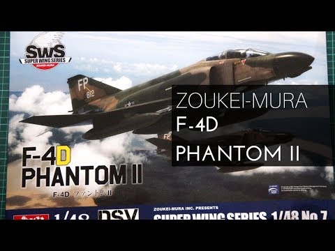 Zoukei-Mura 1/48 F-4D Phantom II (SWS-48-07) Review