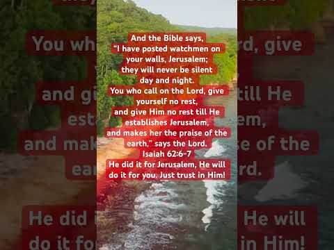 SAVED BY GRACE | Isaiah 62:6-7 A Crown of Glory. Daily Bible Devotion #savedbygrace #@Jonipee65