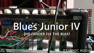 Video thumbnail for Blues Junior IV | Did Fender Fix the Bias? by Psionic Audio