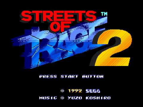 streets of rage ii megadrive