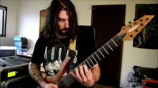 Video thumbnail for Sweep picking demo - Jackson USA B8 Deluxe by Divitius Official