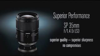 Video 1 of Product Tamron SP 35mm F/1.4 Di USD Full-Frame Lens (2019)