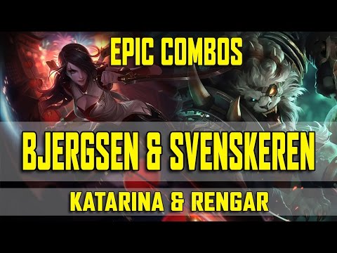 Bjergsen Katarina & Svenskeren Rengar DuoQ S7 VOD #1