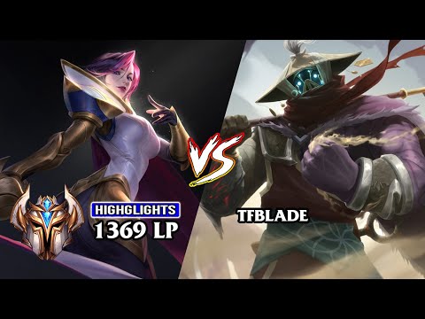 [EUW] 13.8 - CHALLENGER RANK 1 FIORA ''Potent'' vs CHALLENGER JAX ''TFBlade'' - TopLane Kingdom