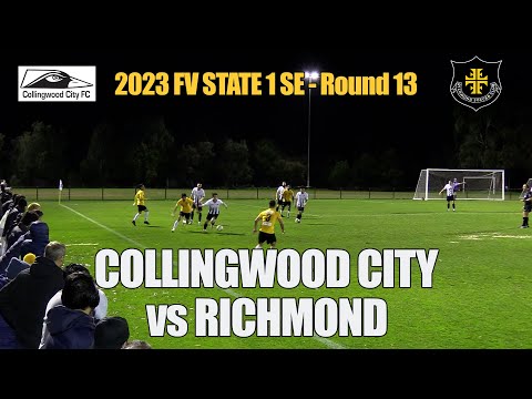 2023 FV MSL 1 SE, Rd 13 - Collingwood City v Richmond
