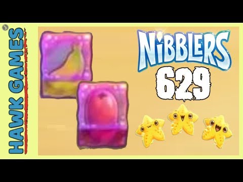 Fruit Nibblers Level 629 - 3 Stars Walkthrough, No Boosters