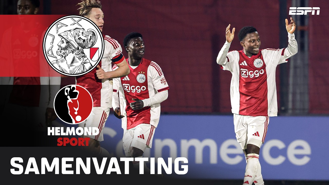 Jong Ajax vs Helmond Sport Highlights