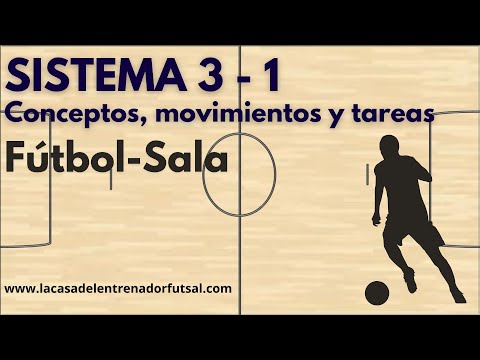 3-1 System in Futsal: Positions, Movements, Concepts and 4 Training Drills