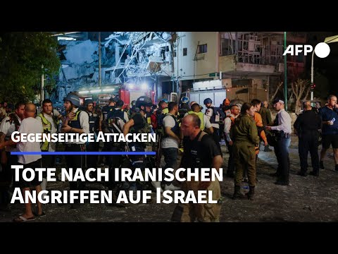 Tote nach iranischen Angriffen auf Israel | AFP