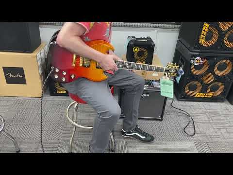 Gibson SG Supreme with Case 2004 - Lava Burst image 24