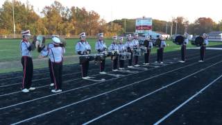 Brookside Cardinals Marching Band Drumline 2016 Last Chance Band Show
