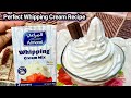 Almarai Whipping Cream Mix Recipe How To Make Whipped Cream At Home Whipping Cream Powder Recipe