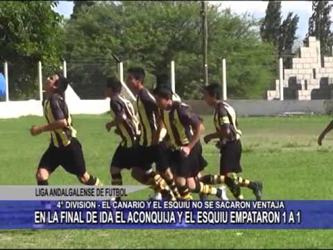 LAF - 4° DIVISION - SEMIFINAL DE IDA - ACONQUIJA 1-1 ESQUIU