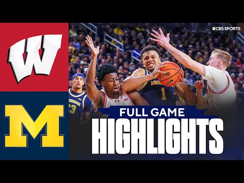 Wisconsin Badgers vs. No. 2 Michigan Wolverines | Full Game Highlights