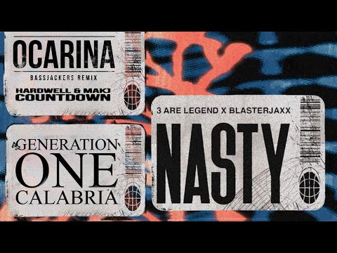 Ocarina vs Countdown vs Nasty vs One Generation X Calabria (3 Are Legend Mashup) (Zero Black Remake)