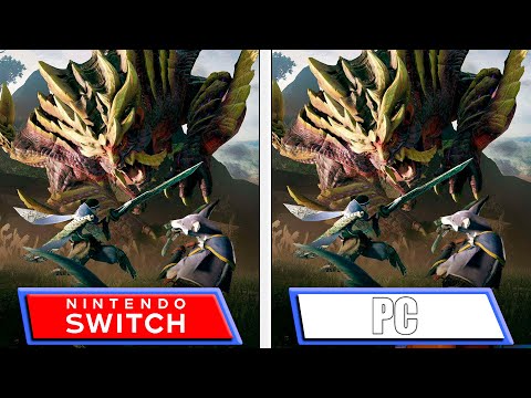 Monster Hunter Rise | PC vs Switch | Graphics Comparison DEMO