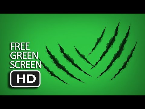 Free Green Screen - Wolverine Claw