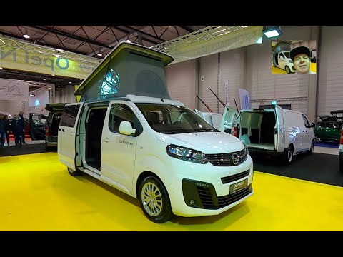 Opel Crosscamp Life RV Camper Van Opel Zafira Life Campervan Camping car walkaround + interior V0162