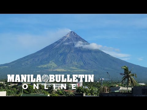 Mayon's current volcanic activity