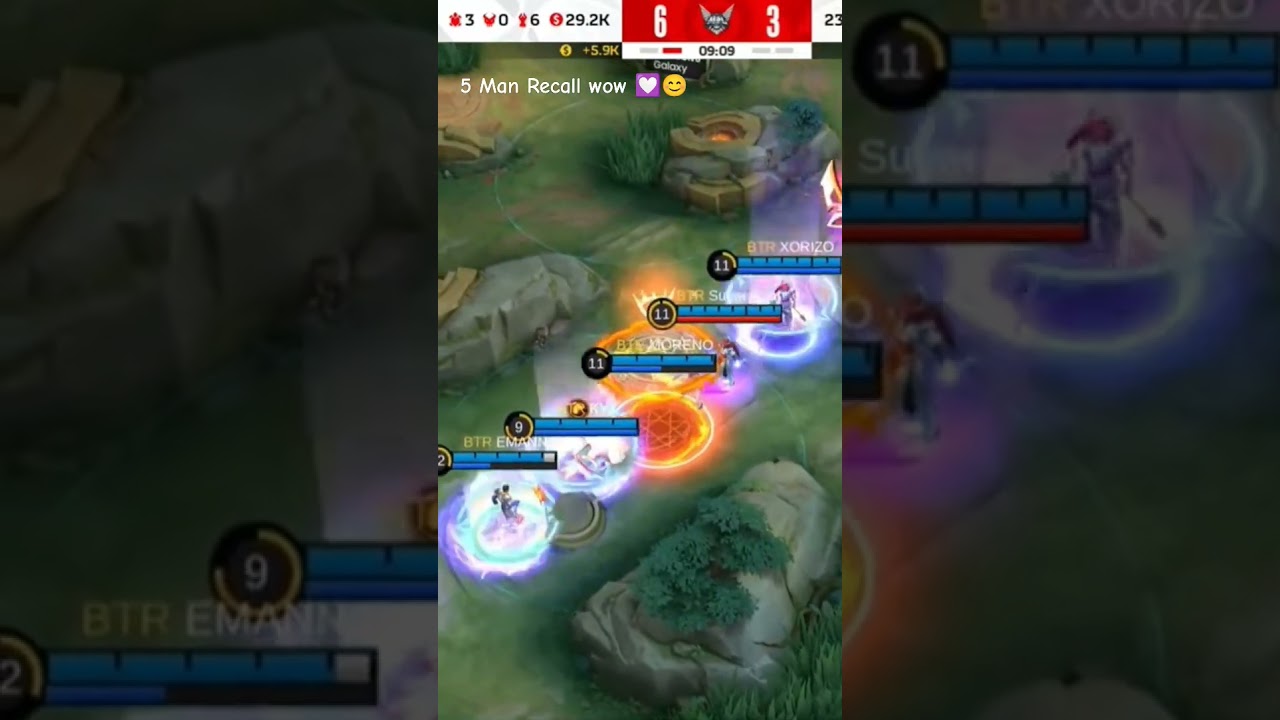 5 man Recall - BTR vs EVOS Glory MPL ID S13