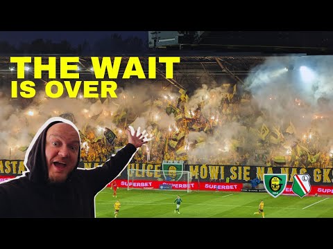 GKS KATOWICE VS. LEGIA WARSZAWA | THE 21 YEAR WAIT IS OVER | EKSTRAKLASA