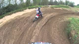preview picture of video 'motocross bovolone 13/10/13 on board gopro hero 2'