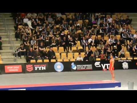 CHN Wenchao Meng Prelim 2nd Pass 2015 World Champs Tumbling