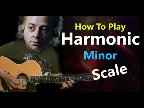 How To Play Harmonic Minor-Lead and Jamming With  Backing Track