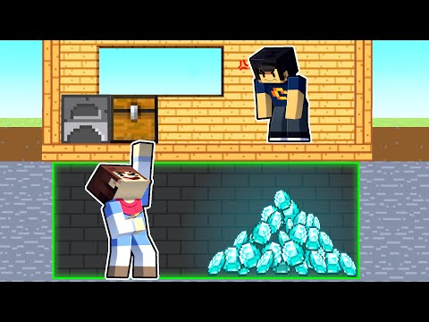 Living Under My BULLY'S HOUSE In Minecraft!