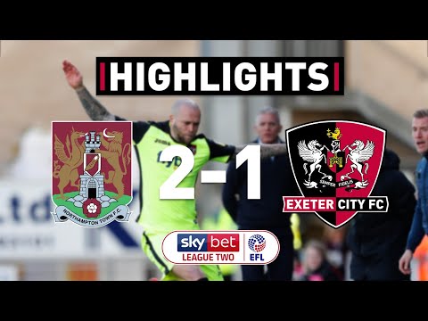 HIGHLIGHTS: Northampton Town 2 Exeter City 1 (9/3/19) EFL Sky Bet League Two