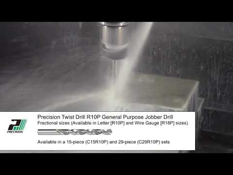 Precision Twist Drill R10P General Purpose Jobber-length Drill Bit
