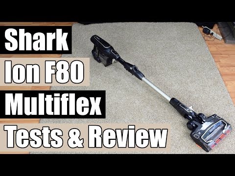 Shark ION F80 Cordless Stick Vacuum Review (IF281) - Best Battery Life! Video