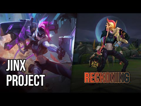 PROJECT: Jinx Skin - Reckoning | League of Legends | Chromas Skin