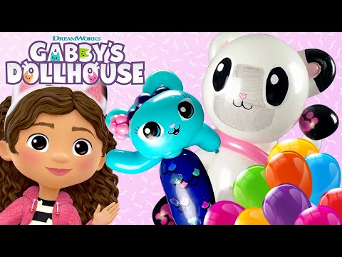 Building More Balloons with Gabby & Friends! | GABBY'S DOLLHOUSE | Netflix