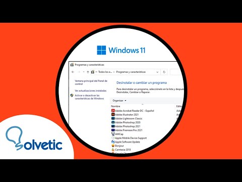 Cómo abrir Programas y Características en Windows 11 - Solvetic