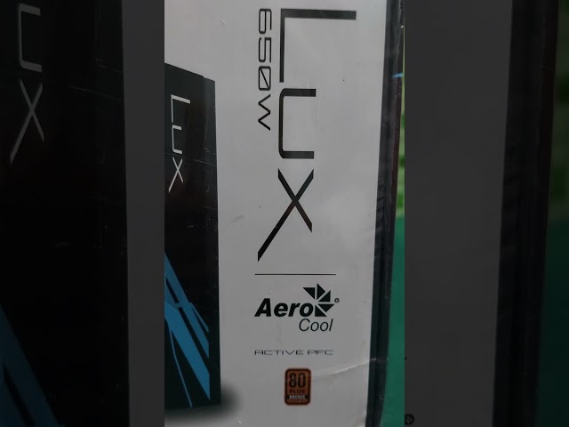 Vídeo relacionado con Aerocool LUX, fuente de alimentación 650W, 230V, 80Plus Bronze, eficiencia 88%+