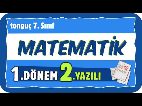 7.Sınıf Matematik 1.Dönem 2.Yazılıya Hazırlık 📑 #7MAT1D2Y  #2026