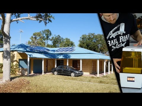 3D Printing an Ultra-Realistic Model of My House – Realistic Scenery Vol.19