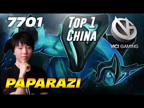 Paparazi Morphling TOP 1 CHINA - 7701 MMR - Dota 2 Patch 7.07